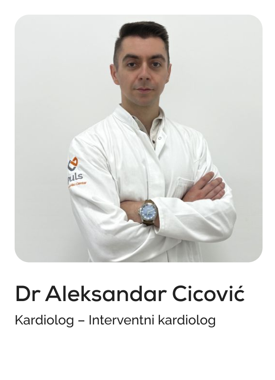 Dr Aleksandar Cicović, kardiolog
