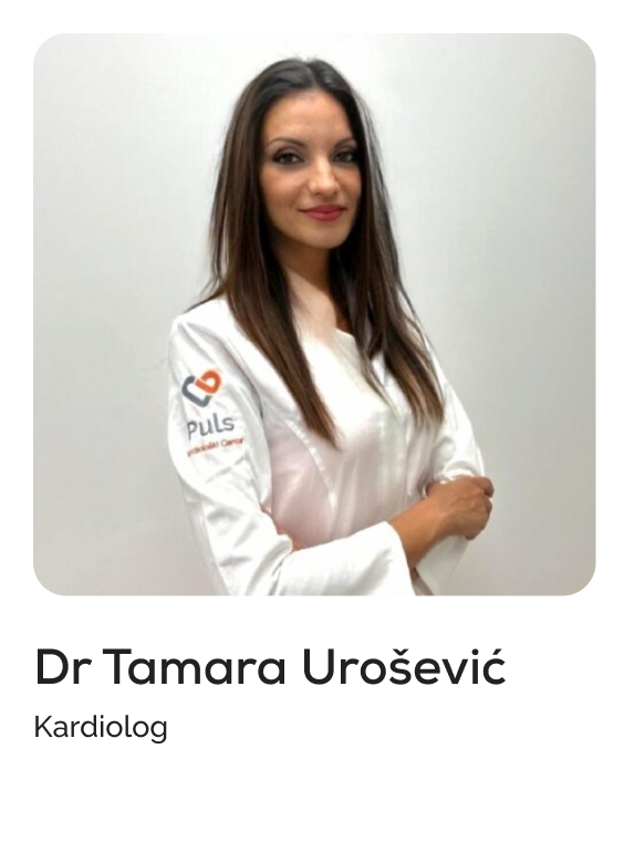 Dr Tamara Urošević, kardiolog